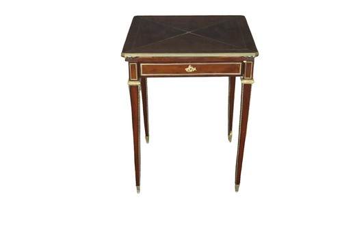 Fine french mahogany and - mahogany,